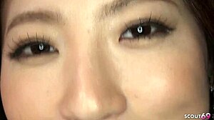 Sexual Japanese Woman Give Rimjob and Blow with Cum Swallow at Uncensored Jav Casting