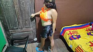 hey sis-in-law, time to pay up that bet after the party with ass spread