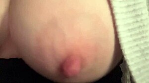 super horny big tits milf artemisia love flashes juicy tits close up slow motion