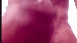 Amateur strokes big black cock during late nights and early mornings