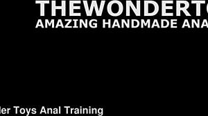 Rousse black tests handmade balldog size L by adding anal fisting for first time gaping