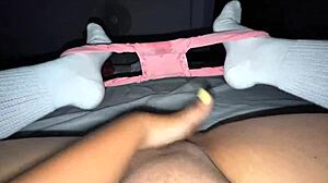 Oh Wow, Coming Home Tired From School And Relaxing With Deep Finger Play!