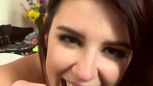 brunette librarian sucks brad newman's cock