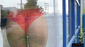 Stunning Milf Babe With Ass And Titties Showing Off