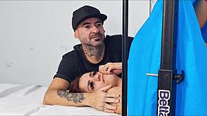 I couldn't resist fucking the cuckold's wife in my uniform