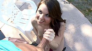 Cali Hayes does her daddy's sqf anal?