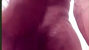 Amateur strokes big black cock during late nights and early mornings