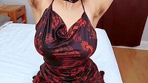 Hairy Armpit Striptease Teasing