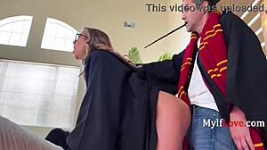 Skinny milf loves elder wands