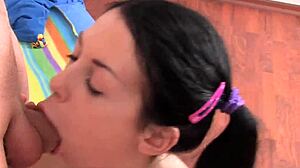 barely legal teen 18+ gets fucked hard in porn!