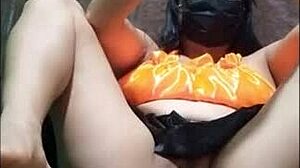 hot busty latina stepmom rides cowgirl for stepson in homemade video!!