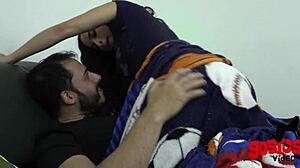 sexo no escurinho with brazilian teen in lingerie