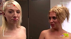 Blondes Stevie Lix And Trillium In Dirty Audition With Taboo Lesbian Sex