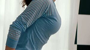 big cock trannies turn their yoga class into an anal threesome with group fucking and assfucking