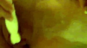 cute elsa enjoys a solo moment in the bath