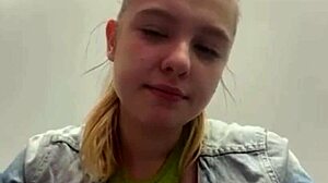 creampie pussy squirting and fingering outdoors in public