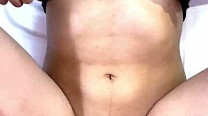 Petite big tits takes missionary after school