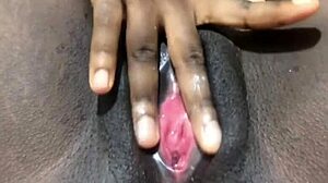 Homemade Ebony Solo Masturbation With Creampie And Assfucking