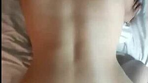 I enjoyed the couple's homemade session with big tits.