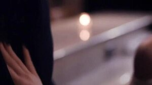 Darkesttaboo com - a kinky brunette seduces her boss for a hard pussy fuck