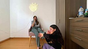 hot lesbians in fetish sex