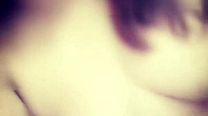 Marlene passionately shows her rich tits and ass.