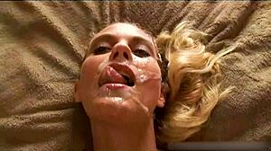 I opened my asshole for his big hard cock and he came on my face. Did you enjoy that?