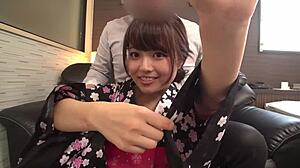 I See Chii The Cute Girl In Japanese Yukata Part 1