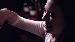 Darkesttaboo com - a kinky brunette seduces her boss for a hard pussy fuck