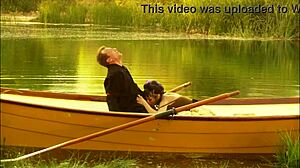 Cytherea Enjoys Fucking in the Canoe