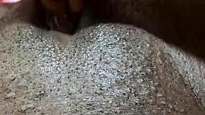 Homemade Ebony Solo Masturbation With Creampie And Assfucking