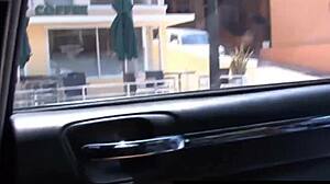 Roxy Love Sucks Dick Deep in Limo Backseat