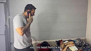 MI COMPADRE ESTA MUY ENFERMO ASI QUE LE TRAIGO UNA ENFERMERA PUTA PARA LO CURE- EN ESPAÑOL SUBTITULADO EN INGLES