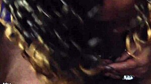 Ebony Neighbor Trades Oral For Rent Money, Intense Part 1