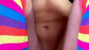 Petite big tits takes missionary after school