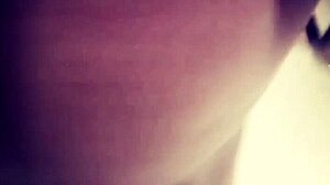 Marlene passionately shows her rich tits and ass.