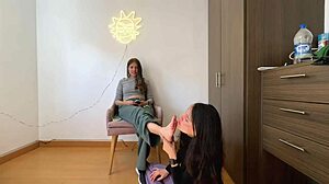 hot lesbians in fetish sex