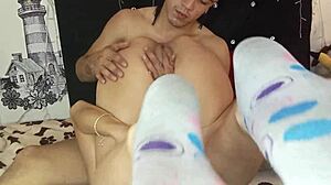 mi hermanastro antes de viajar se despide