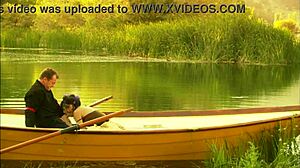 Cytherea Enjoys Fucking in the Canoe