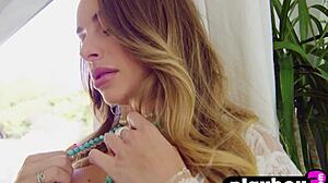 Big Tits Kimmy Granger Poses Naked with Curvy Body