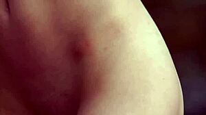 watch this sensual babe tease her shaved pussy in slow motion by the ocean?