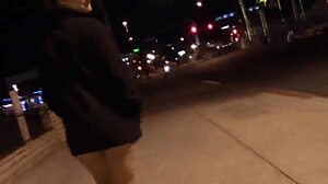 Blonde Couple Flashes Public Bj In Vegas