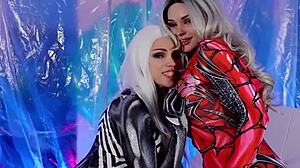 Venom and carnage enjoy deep fucking from octokuro