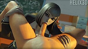 Vivica Saint Performs Oral on Cock Sucking