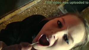 Blonde Couple Flashes Public Bj In Vegas