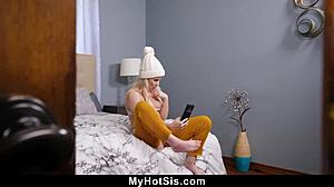 my horny stepsister taking my huge dick 😈