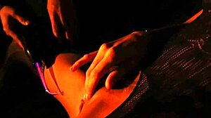 Busty deepthroater submits to rough domination with electro fetish and facial cumshot.