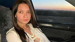 My Best Friend's Girlfriend Sucked My Dick In The Car For 10 Dollars, What A Slut!