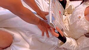 i fucked the young hot yoga teacher hard in doggy style and bent her over