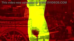 Vintage erotic art with hairy beaver pussy!